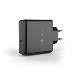 Cargador PD3.0 QC3.0 1 Puerto 1xUSB-C 60W, Negro