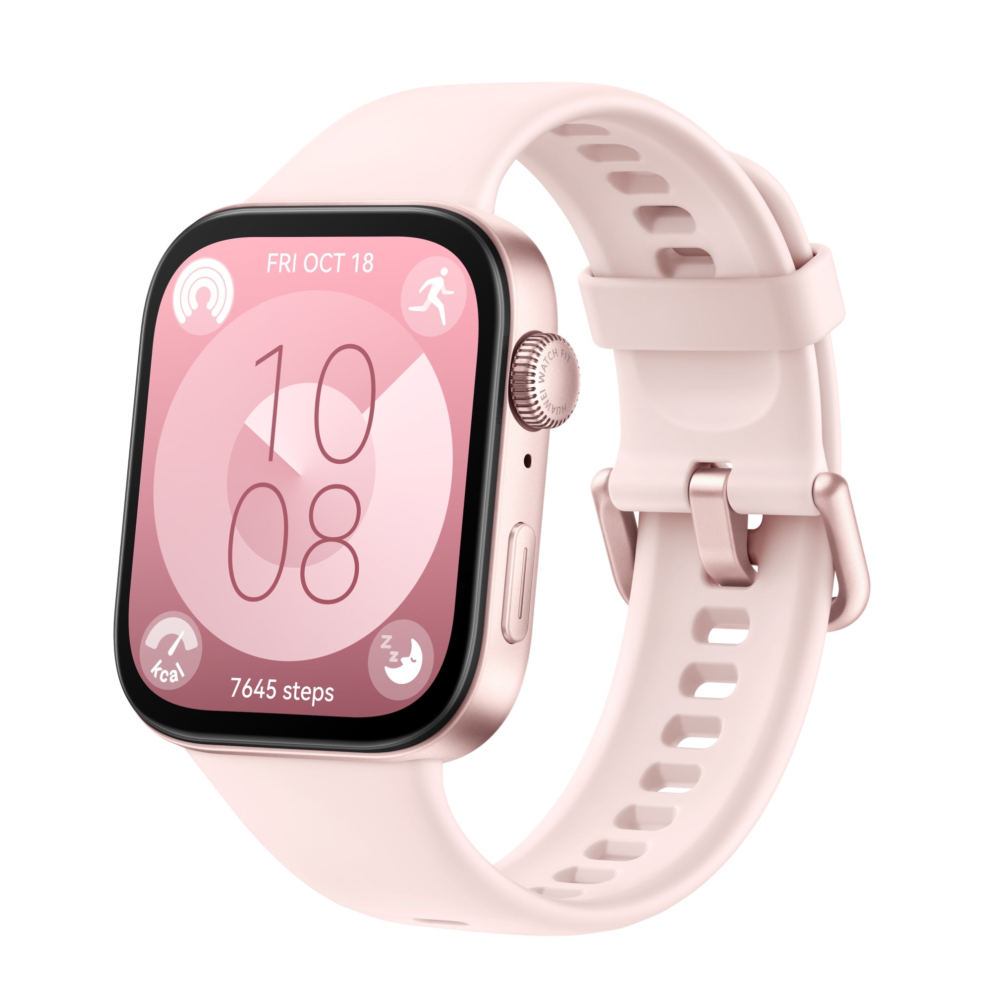 WATCH Fit 3 4,62 cm (1.82") AMOLED 43.2 mm Digital 408 x 480 Pixeles Pantalla táctil Rosa Wifi GPS (satélite)