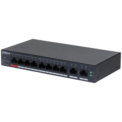 DH-CS4010-8GT-110 switch Gestionado L2 Gigabit Ethernet (10/100/1000) Energía sobre Ethernet (PoE) Negro
