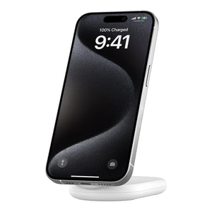 BoostCharge Auriculares, Smartphone Blanco USB Cargador inalámbrico Carga rápida Interior