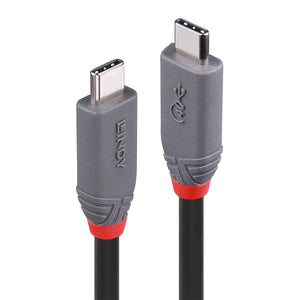 36947 cable USB 0,8 m USB4 Gen 3x2 USB C Negro