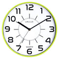 POP Pared Quartz clock Alrededor Verde