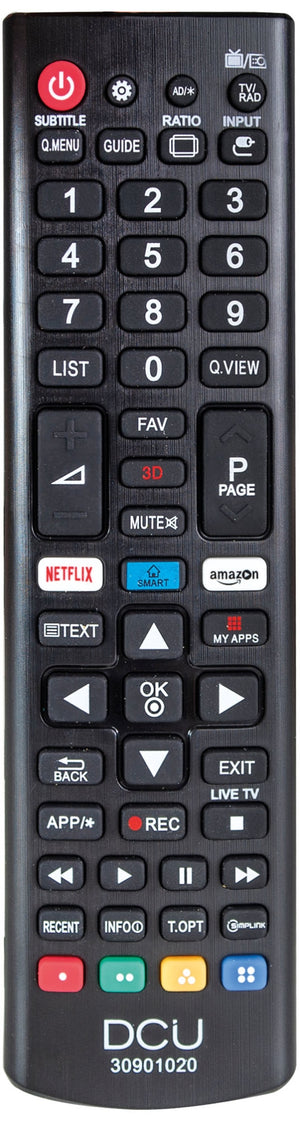 30901020 mando a distancia IR inalámbrico TV Botones