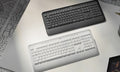 920-010917 teclado Oficina Bluetooth QWERTY Español Grafito