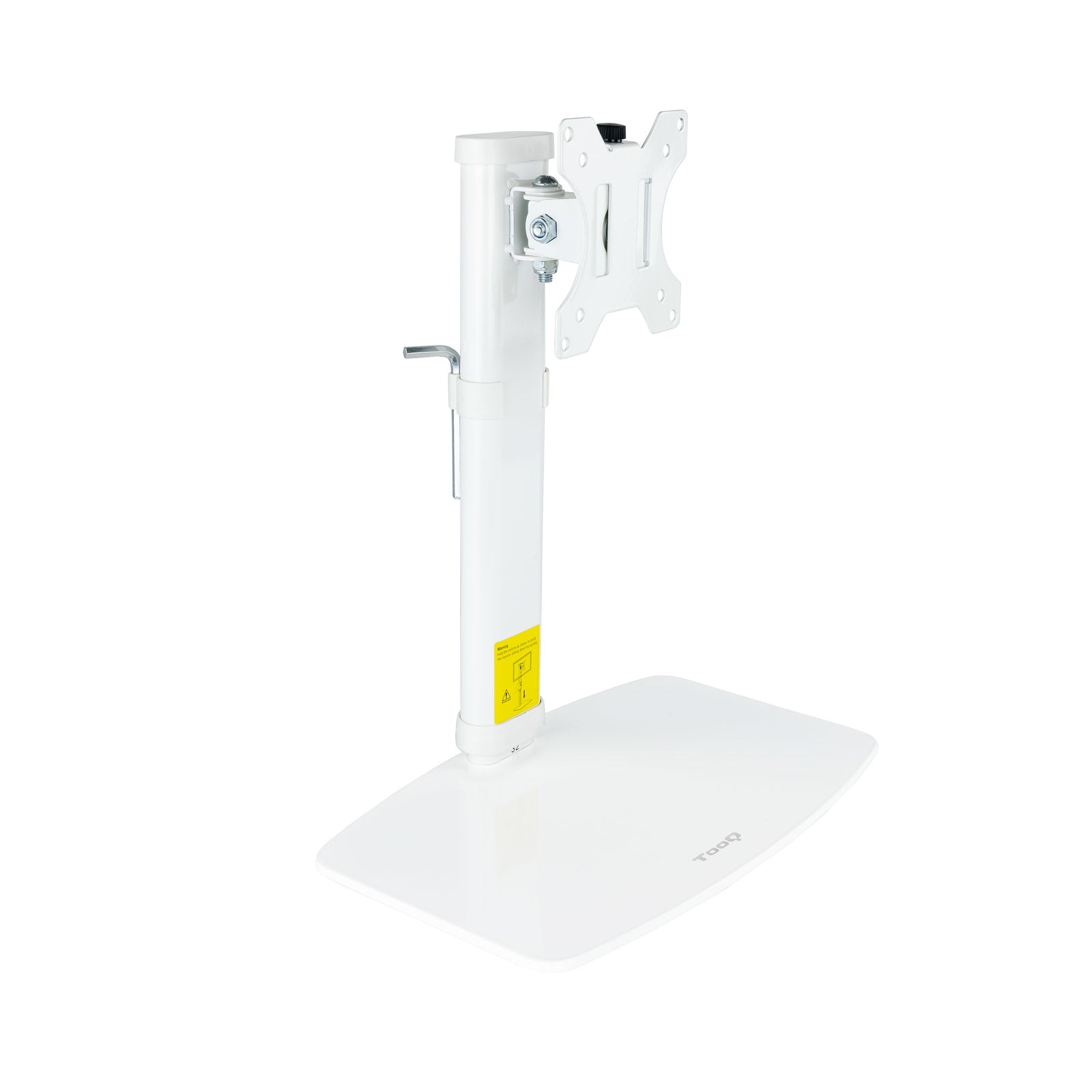 DB1127TN-W soporte para monitor 68,6 cm (27") Independiente Blanco
