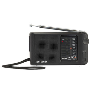 RS-44 radio Portátil Analógica Negro