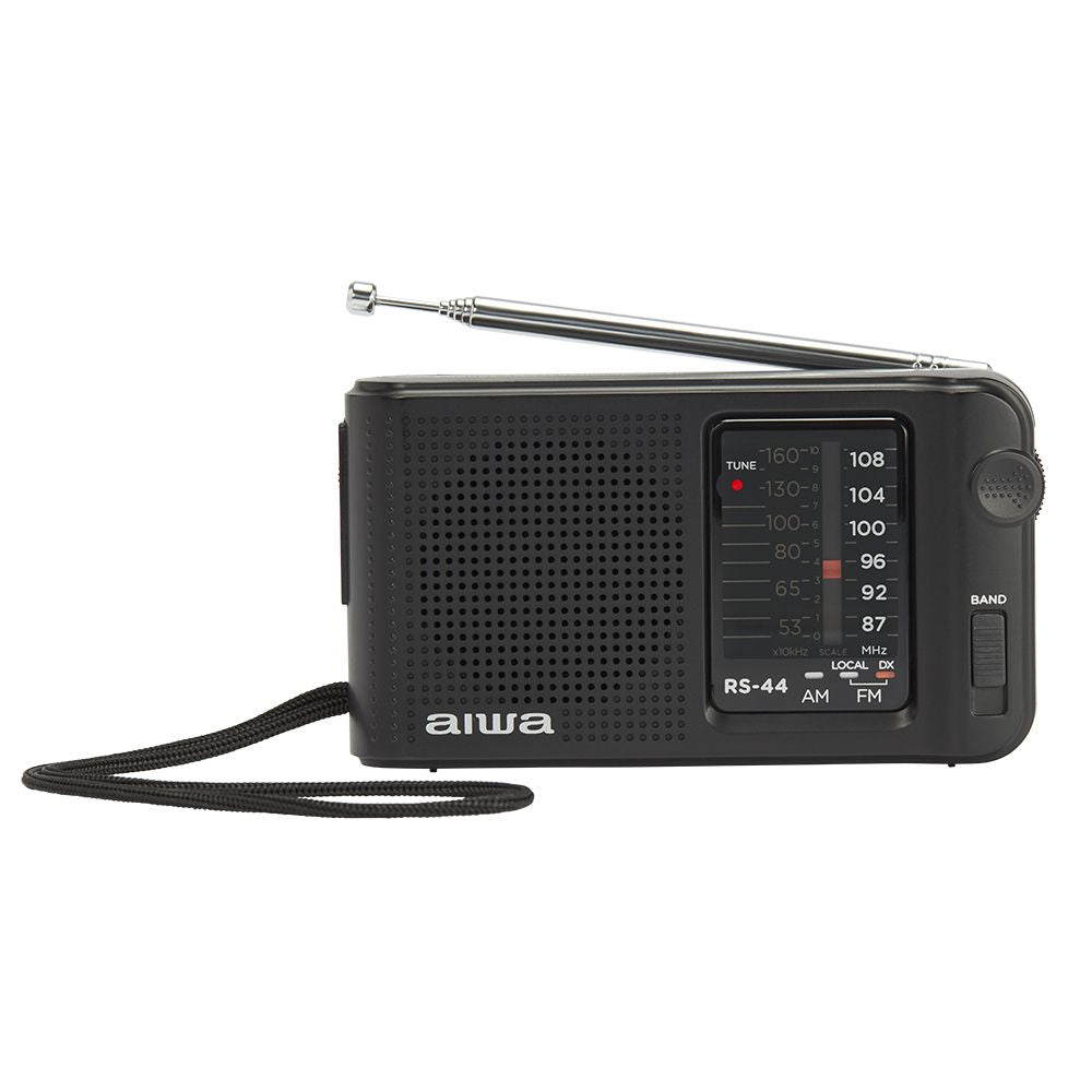 RS-44 radio Portátil Analógica Negro