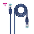 Cable de Red Cat.7 600MHZ LSZH SFTP PIMF AWG26, Azul, 2 m