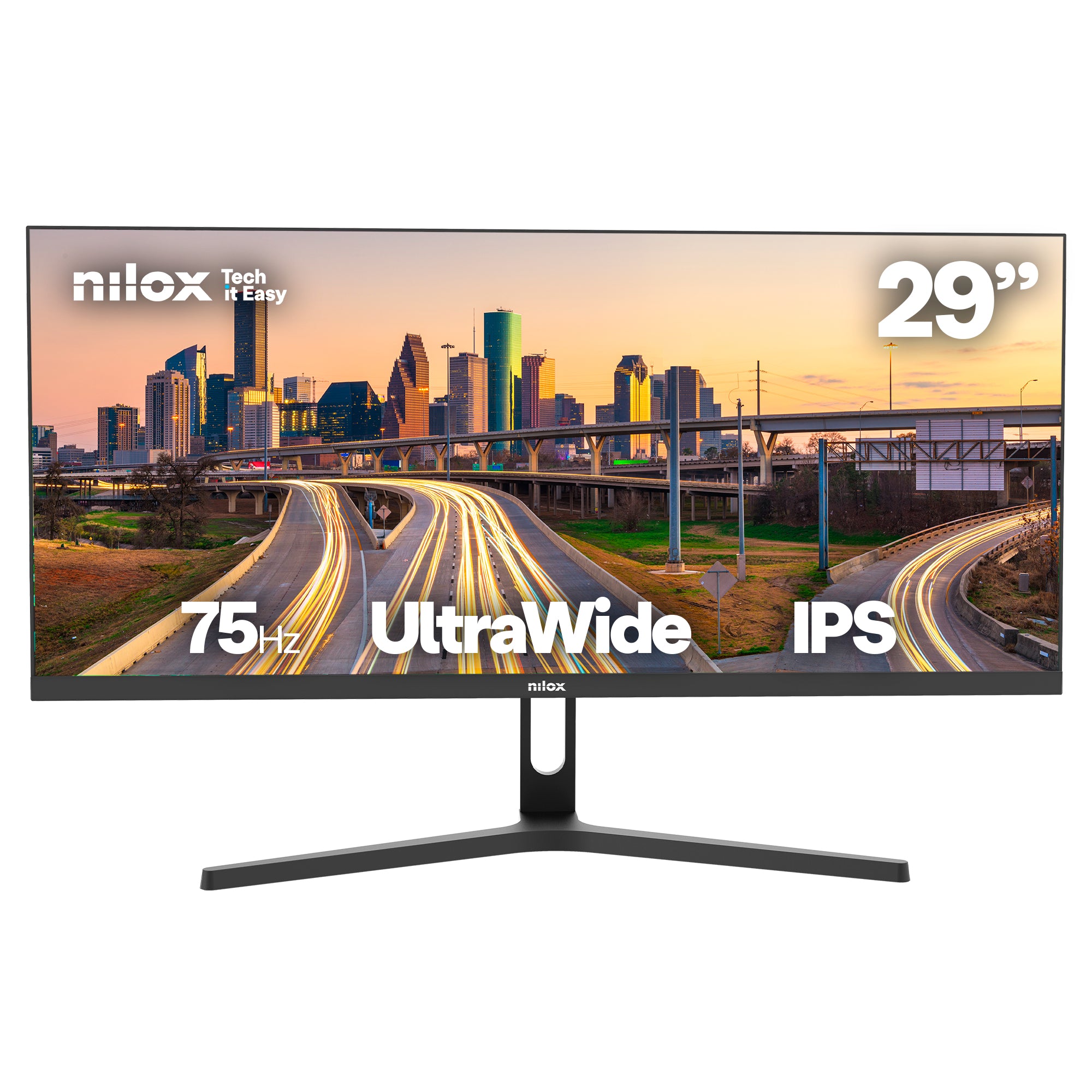 Monitor 29, FHD, IPS UltraWide, 4ms, 75 Hz, HDMI y DP