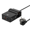 EW3992 base múltiple 1,5 m 2 salidas AC Interior Negro