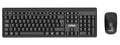 NXKMWE011 teclado Ratón incluido Oficina RF inalámbrico Español Negro