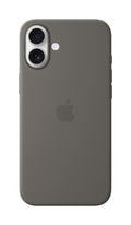 Funda de silicona con MagSafe para el iPhone 16 Plus - Gris piedra