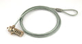 LK-CL-01 cable antirrobo Plata