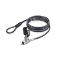 Cable de Seguridad Delgado para Portátil Compatible con Noble Wedge® de 1,5m - Cable Antirrobo para Portátil con Candado de de Llave - Cable Resistente a los Cortes