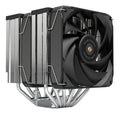 MCPU-XU6, Disipador CPU Doble Torre, TDP 350W, 2x Ventiladores de Aspas Híbridas y Rodamiento FDB de Cobre Hiperbalanceado, 6 Heatpipes Tecnología HCT ULTRA, Multisocket Universal, Negro