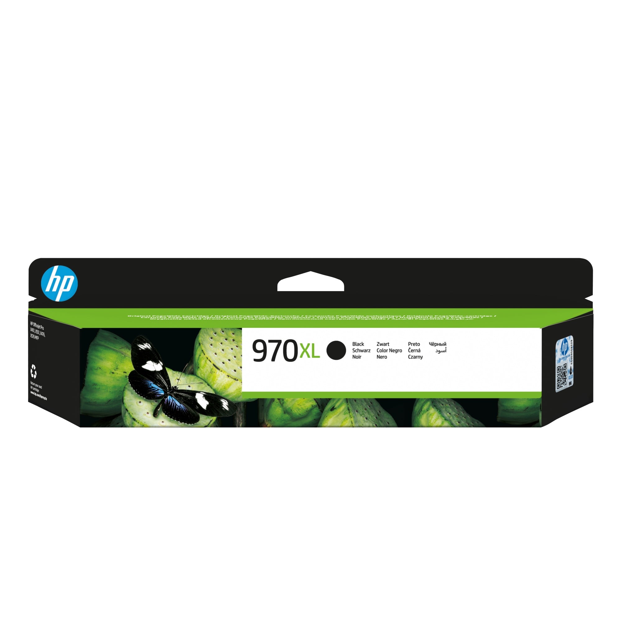 Cartucho de tinta original 970XL de alta capacidad negro