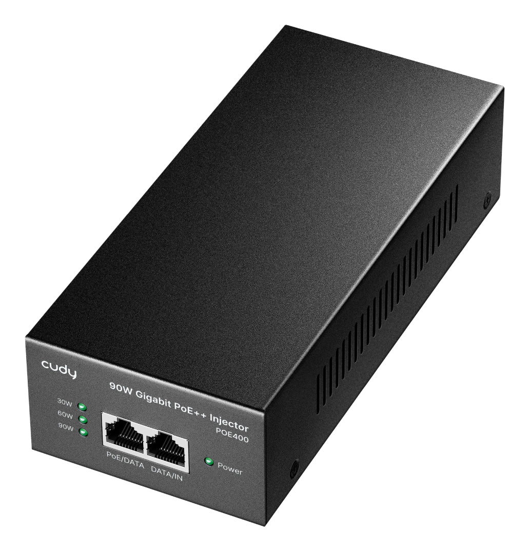 POE400 adaptador e inyector de PoE Gigabit Ethernet 56 V