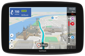 GO Camper Max navegador Fijo 17,8 cm (7") Pantalla táctil 400 g Negro