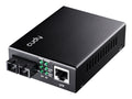 MC100GSA-20 convertidor de medio 1000 Mbit/s 1310 nm Monomodo Negro