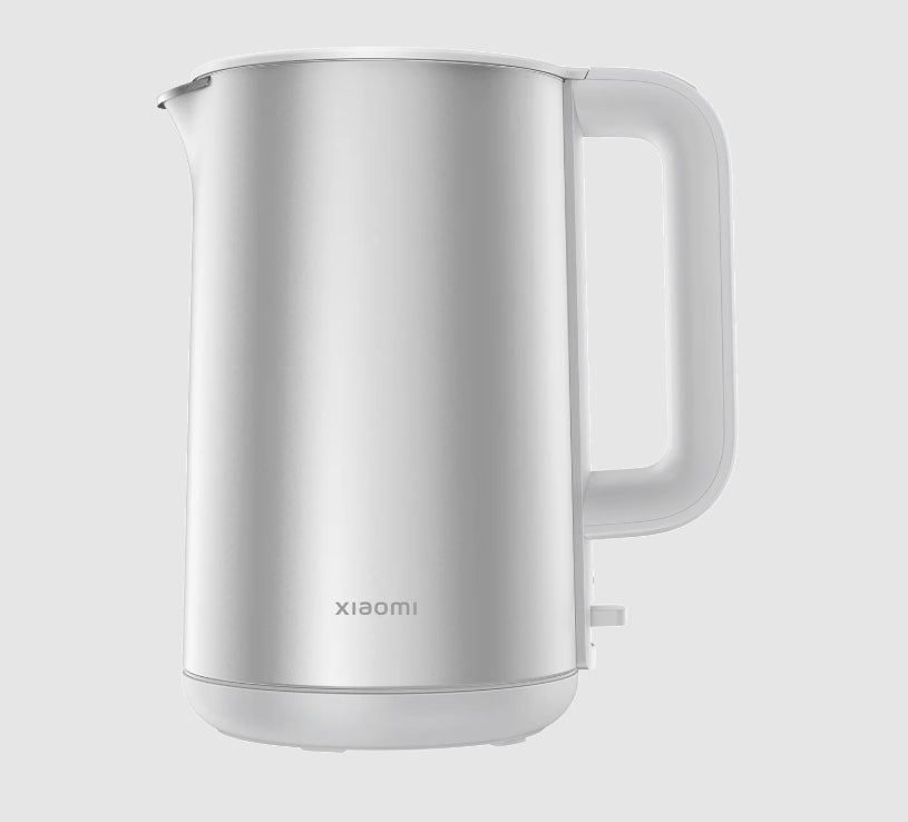 BHR9539EU tetera eléctrica 1,7 L 1800 W Acero inoxidable, Blanco