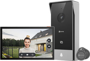 HP5 sistema de intercomunicación de video 17,8 cm (7") Negro, Plata