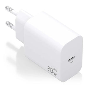 Aisens Cargador GaN 20W 1xUSB-C PD3.0 Blanco