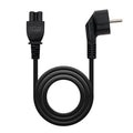 Nanocable Cable Alim. trébol, CEE7 -M-C5-H, 2 m