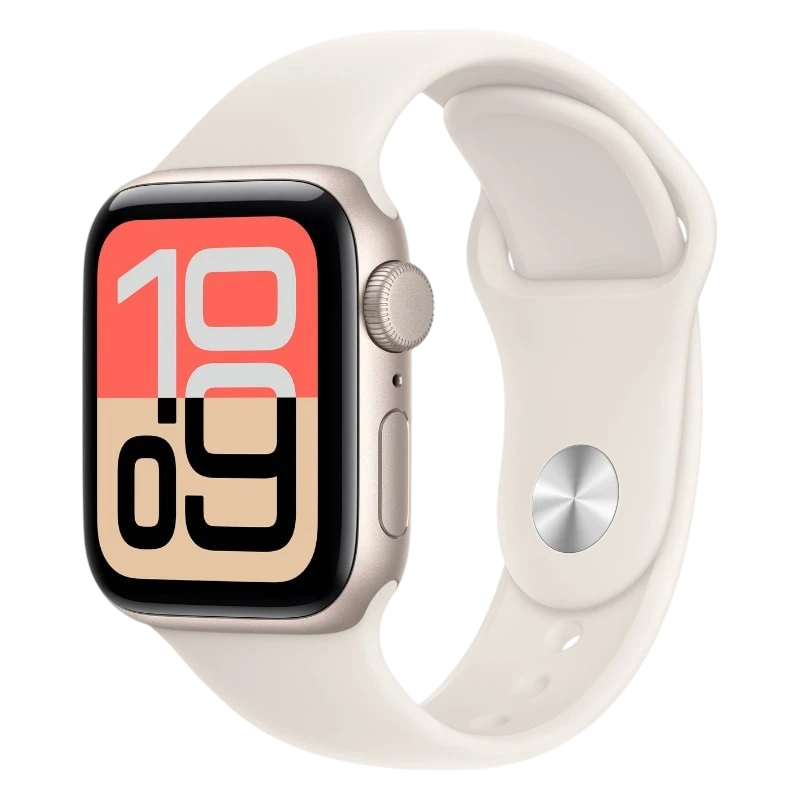 Apple Watch SE 3 GPS + Cellular 40mm Blanco Estelar con Correa Deportiva Blanco S/M