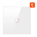 Avatto LZTS02-EU-W1 1 Botón ZigBee Blanco - Interruptor Táctil Inteligente