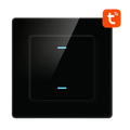 Avatto N-TS10-B2 2 Botones WiFi Negro - Interruptor Táctil Inteligente