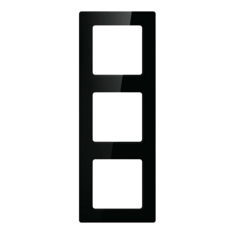 Avatto N-TS10-Frame-B3 Negro Marco de interruptores