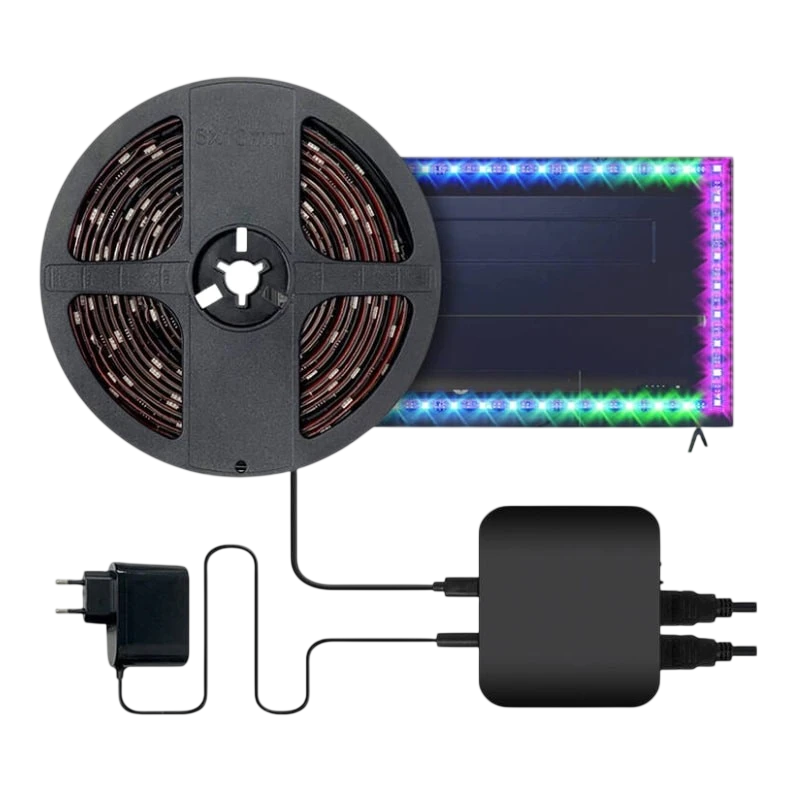 Avatto SLS06 Negro para TV de 55-65 pulgadas Tira LED inteligente