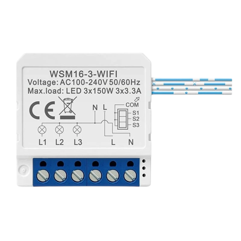 Avatto WSM16-W3 Blanco - Switch Inteligente WiFi