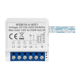 Avatto WSM16-W4 Blanco - Switch Inteligente WiFi