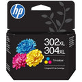 HP Cartucho 302XL/304XL Color