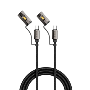 Cable Ultra-Resistente Carga Rápida 3 en 1 240W USB-C
