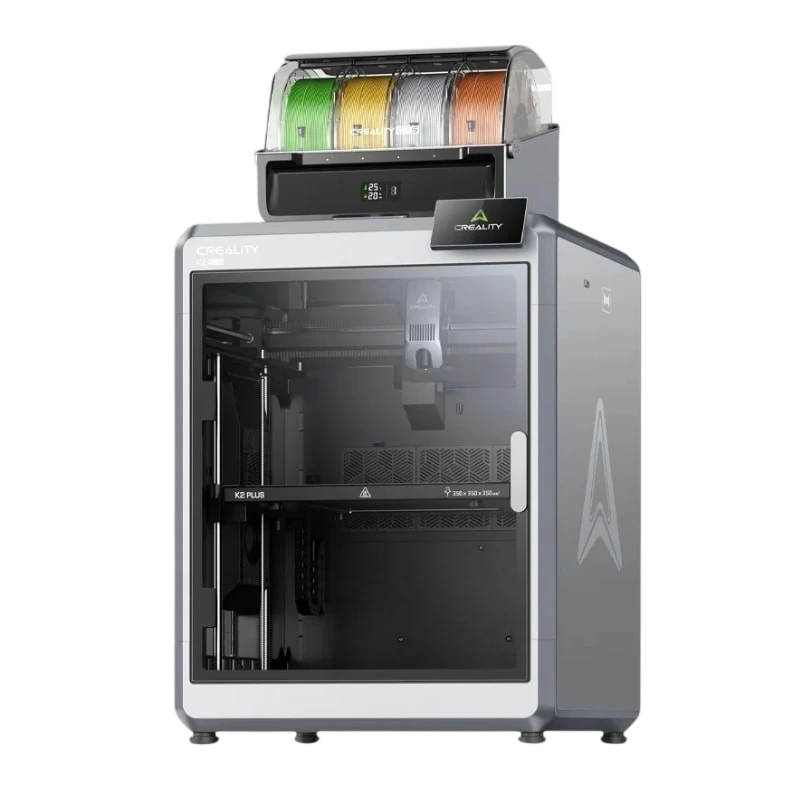 Creality K2 Plus Combo - Gran Tamaño Multifilamento hasta 4 CFS (16 colores) - Alta velocidad 600mm/s, Tamaño de impresión 350x350x350mm FDM