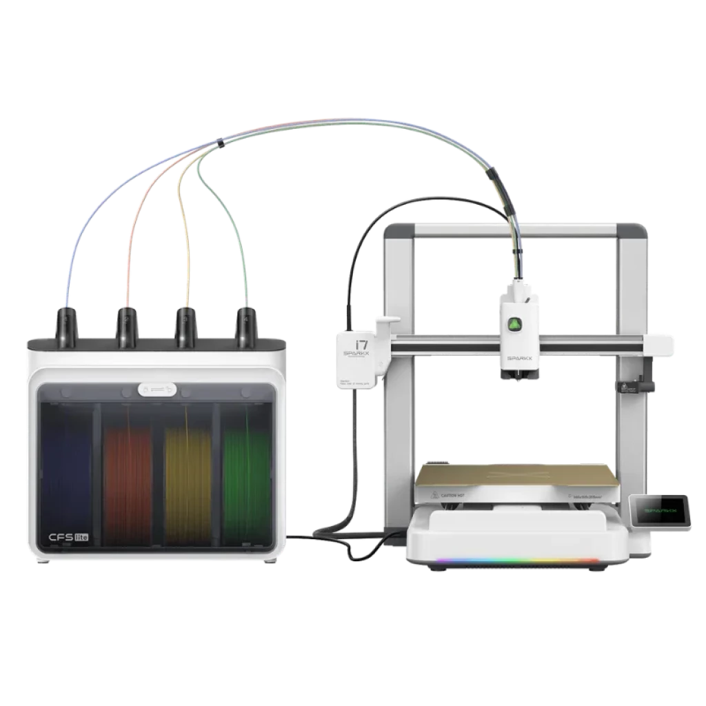 Creality SPARKX i7 Combo con 4 colores y cambio automático de filamento - Impresora 3D