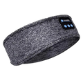 Diadema Elástica con Auriculares Bluetooth Gris