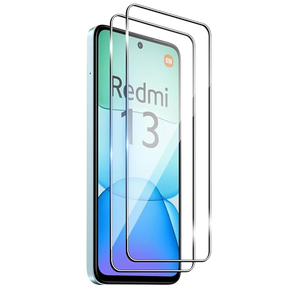 Pack x2 Protector de cristal templado Xiaomi Redmi 13 Full Screen 3D