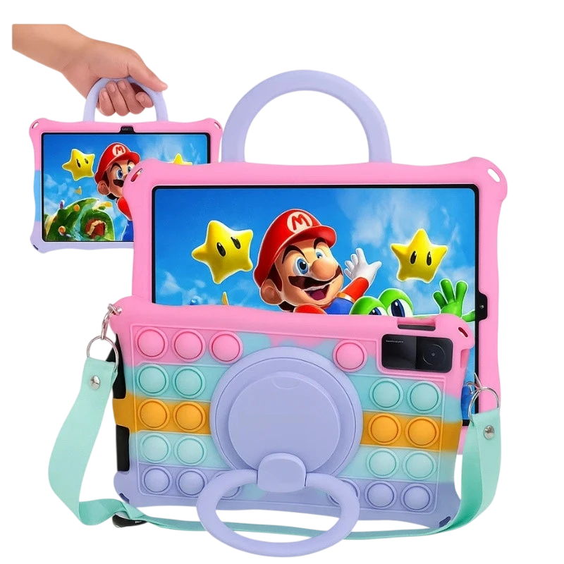 Funda Pop It antigolpes para niños Xiaomi Redmi Pad SE 11
