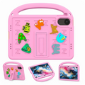 Funda antigolpes dibujos animados para niños con correa Xiaomi Redmi Pad Pro 12.1 Rosa