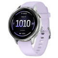Garmin Venu 4 41 mm Plata con Correa Lila