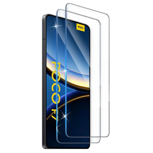 Pack x2 Protector de cristal templado  Xiaomi Poco F7 Full Screen 3D