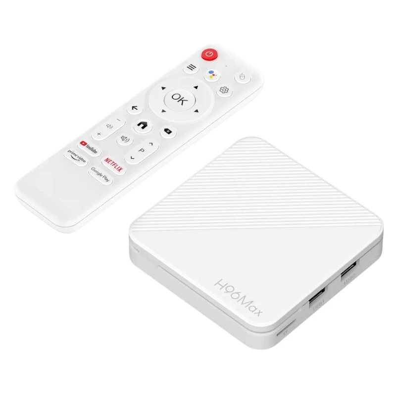 H96 Max H313 4K 2GB/16GB Android 14 Blanco - Android TV