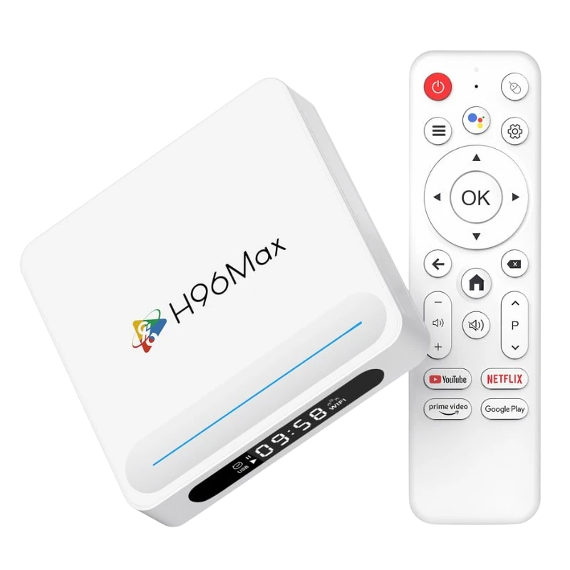 H96 Max H618 Plus 4GB/128GB 8K WiFi6 Android 14 - Android TV