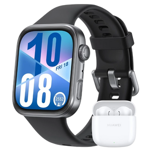 Huawei Watch Fit 4 Negro + FreeBuds SE 2 Blanco