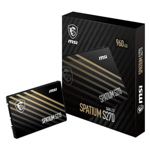 MSI SSD Spatium S270 960Gb 2.5" Sata 3 6Gbps