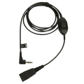 Cable Jabra 8735-019 QD/3,5mm Negro