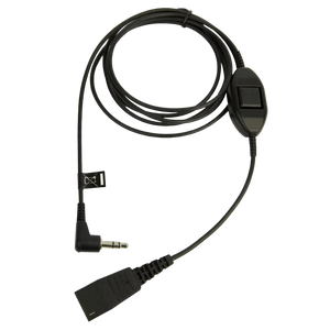 Cable Jabra 8735-019 QD/3,5mm Negro